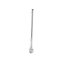 Flaggenstock Messing Chrom   35 cm   für...