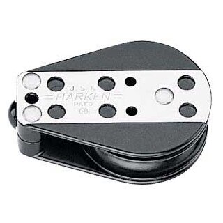 HARKEN H013   Dinghy Block   10 mm liegend einscheibig