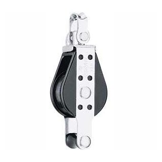 HARKEN H169   Bullet Block   10 mm  mit Wirbel u Hundsfott einscheibig